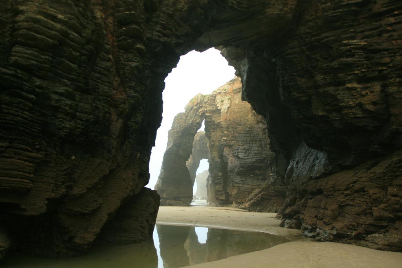 Penzion Os Tres Teixos San Acisclo Exteriér fotografie