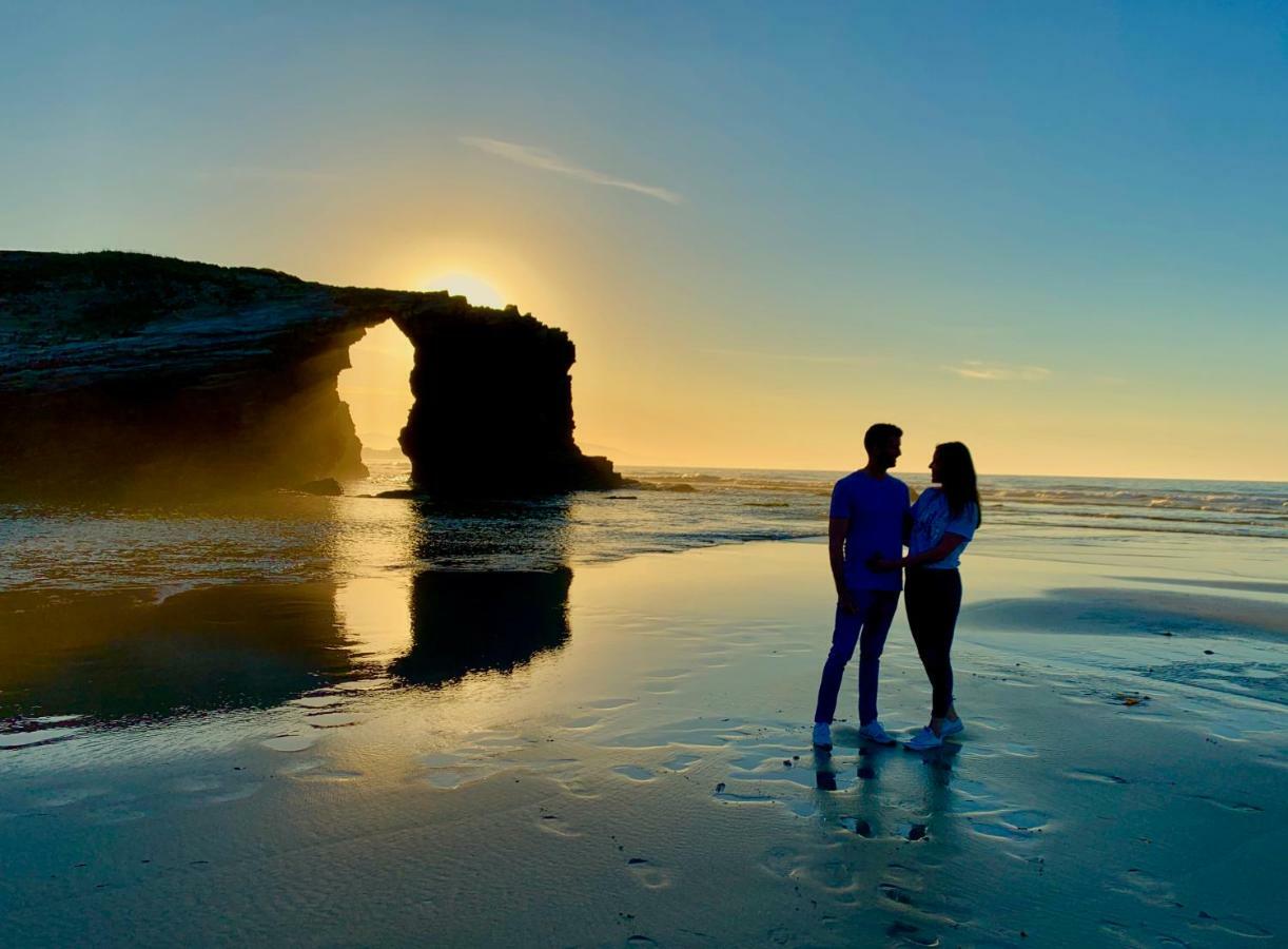 Penzion Os Tres Teixos San Acisclo Exteriér fotografie